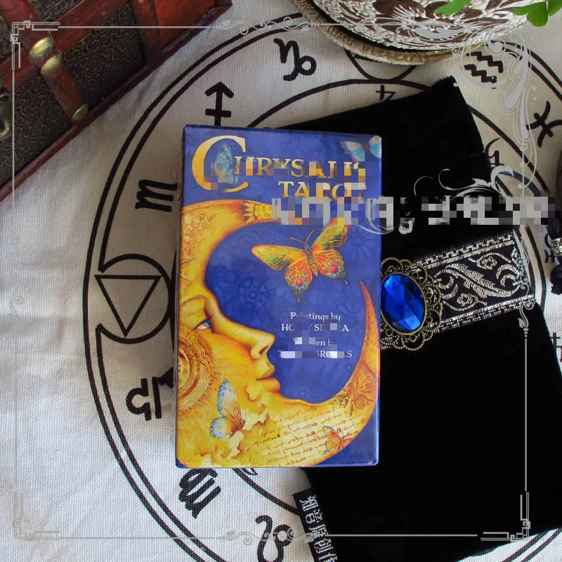 

Chrysalis Tarot cards all English version 100% Original 78 pcs/set boxed playing card Mysterious tarot board game card
