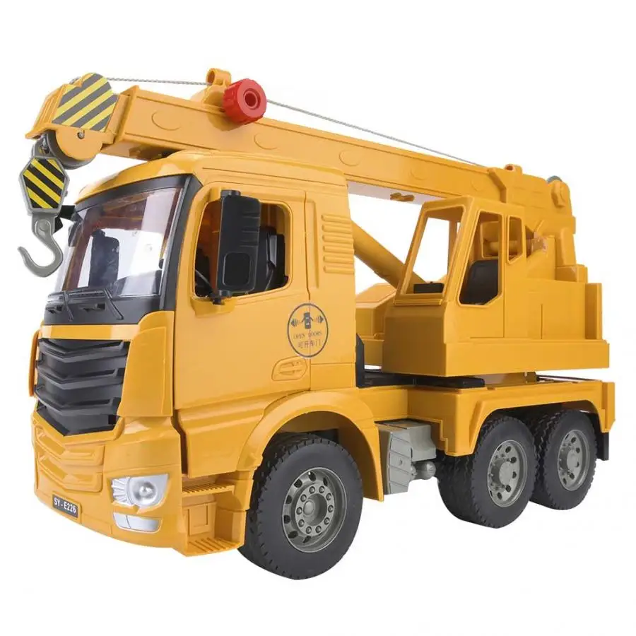 

E226-02 1/20 Manual Crane Model Engineering Car Truck for Kids Children Vehicle Toy Gift Toys