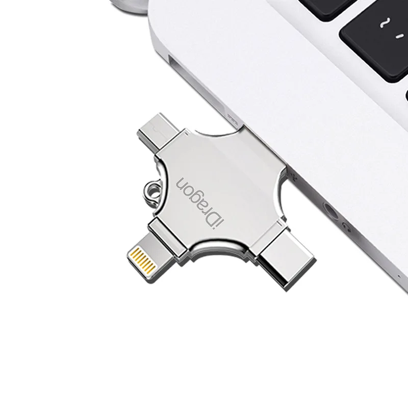 LLL TRADER 64 ГБ флеш накопитель для хранения OTG USB iOS iPhone 7 iPad Android PC металлический u диск