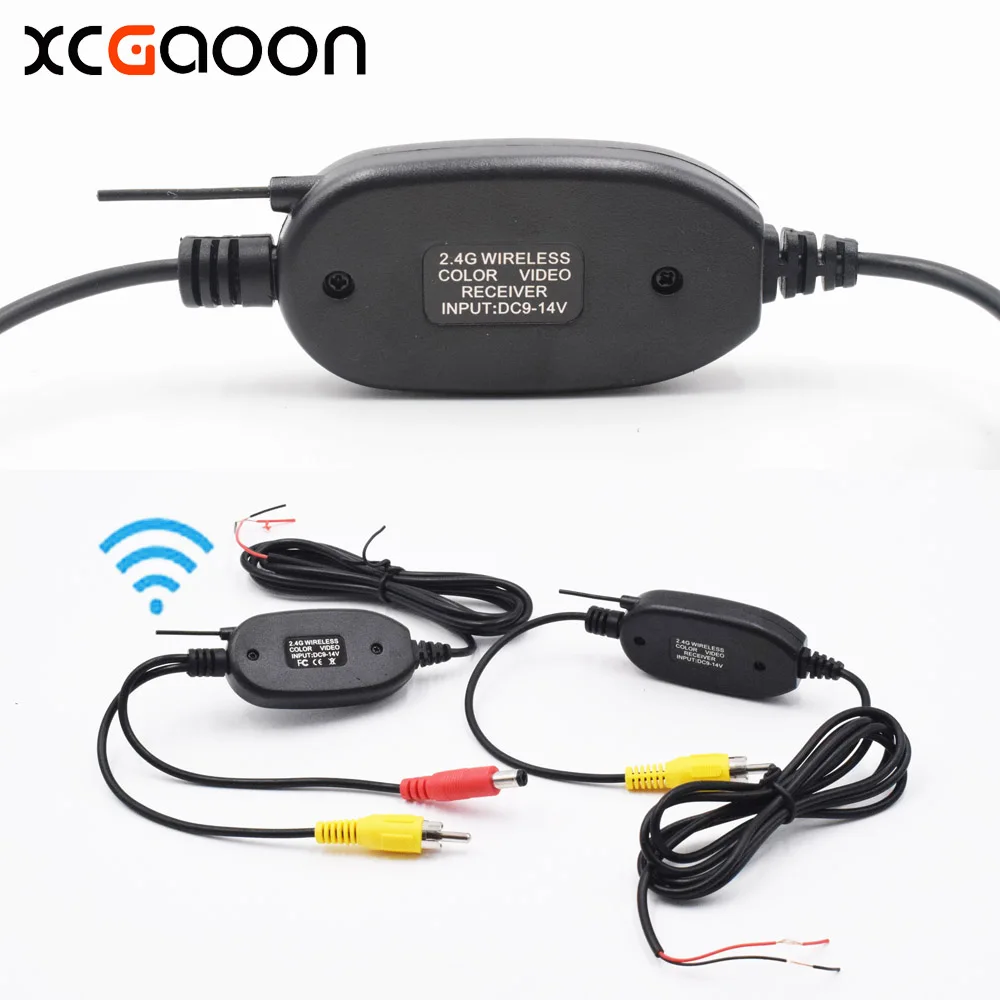 New 2 4G Wireless Transmitter sender Receiver Module adapter for Car Reverse Rear View Camera Monitor