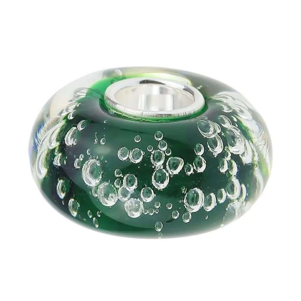 New Raindrops Class Charm Beads 925 Sterling Silver 4.5 mm Hole Charms Fit Original Troll Bracelet & Necklace Jewelry (4)