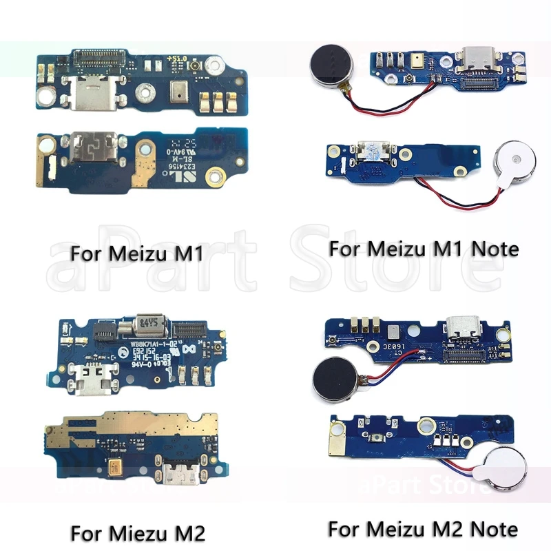 USB Charging Port Charger Dock Connector Flex Cable For Meizu M1 M2 M3 M3s M5 M5s M6 Note Mini U10 U20 Original Phone Parts