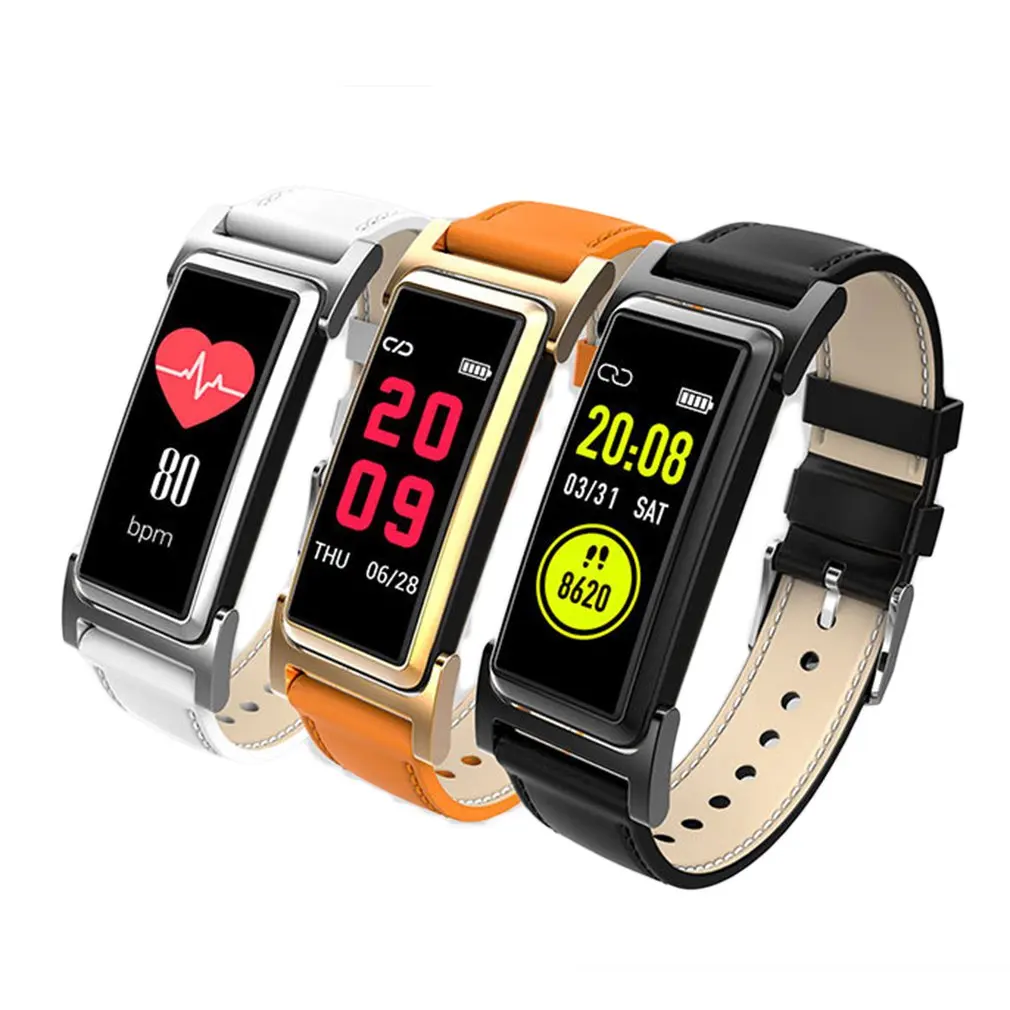 

KR03 GPS Watch IP68 Waterproof Real-time Heart rate Monitor Bracelet 0.96 Inch TFT Color Screen Wristband Bluetooth Sports