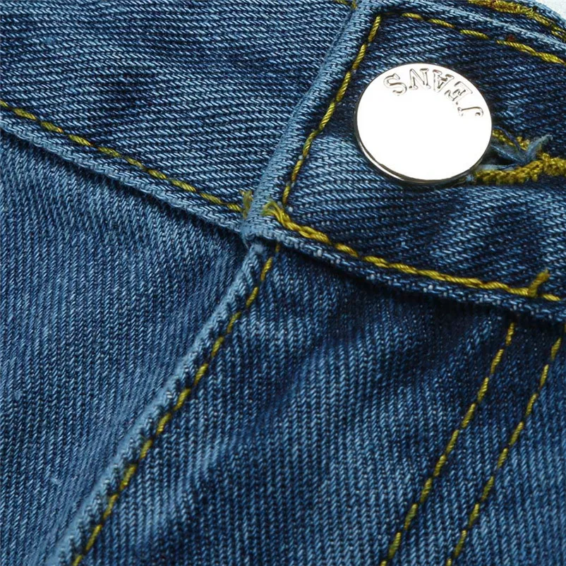 HOT sell Fashion 2018 Summer style Skirt Women's High Waist A-Line Denim Distressed Bodycon Short Jean Skirt Femme Saia A06#N (1)