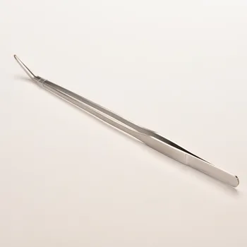 

Forged stainless steel material with excellent flexibility Curve Tweezers Aquarium Plant Tank Straight Cleanning Plant Tools