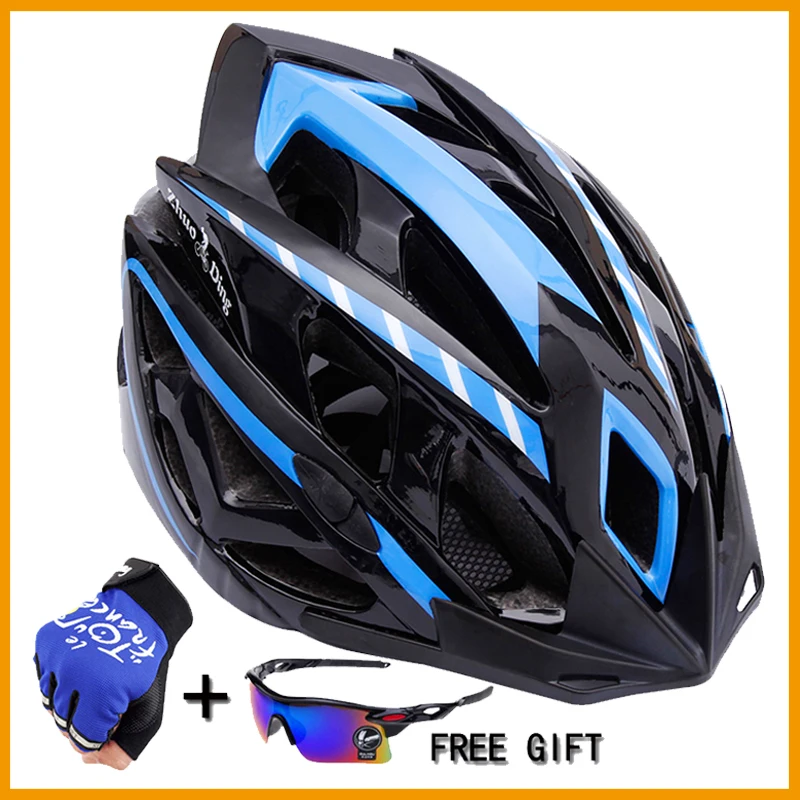 Zhuoding Professional Ultralight Bicycle Helmet Integrally molded MTB