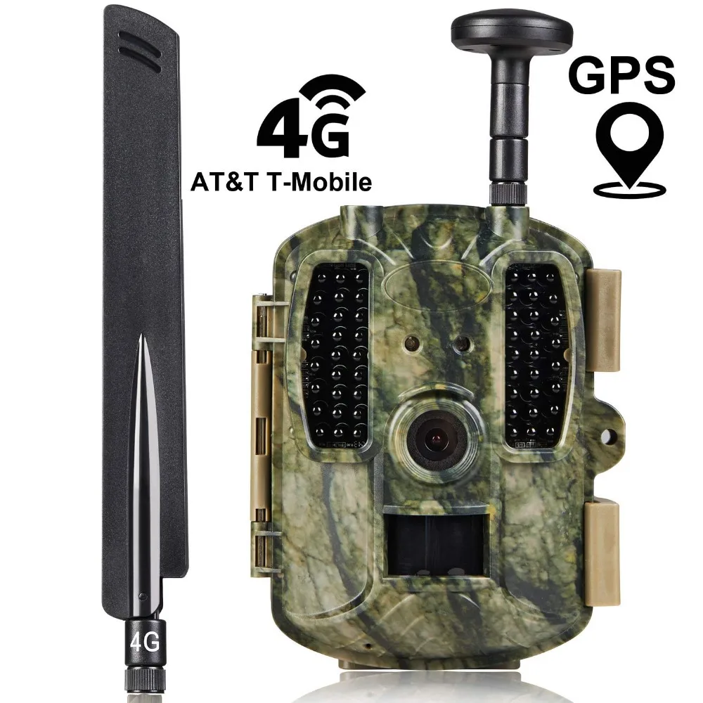 Новые gps охоты Камера цифрового видео Камера фото-ловушки 4G FDD-LTE охоты Камера дикий Камера ловушка Hunter фото Chasse