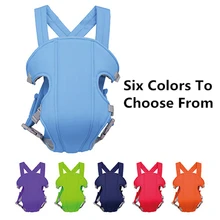 Регулируемый Детский Рюкзак-переноска из хлопка, детская коляска, безопасный слинг для детей, уход за ребенком