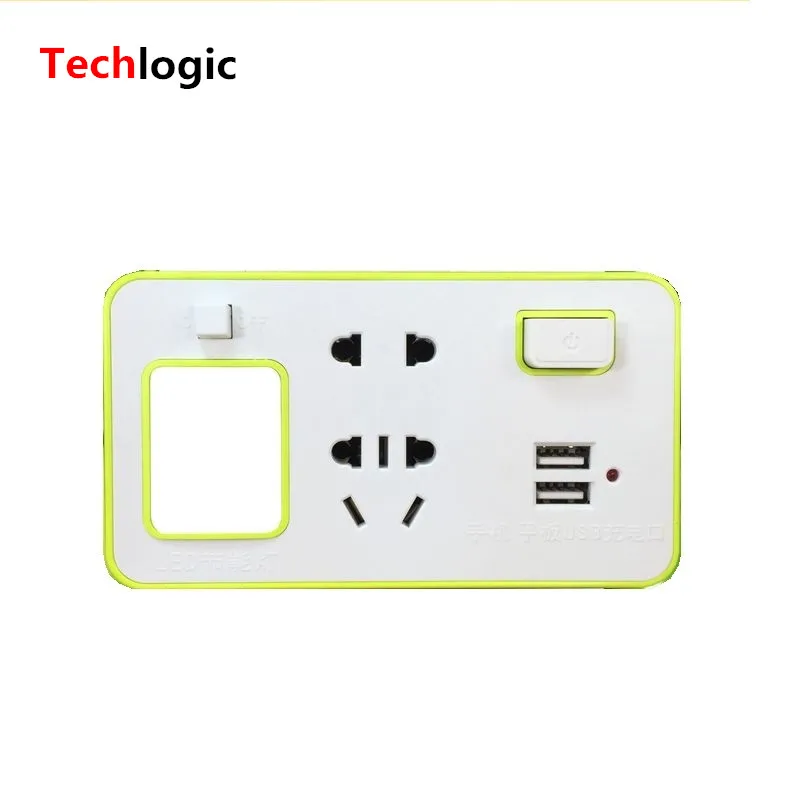 Universal USB Charger Socket with LED Light Multi Function font b Laptop b font USB Charger