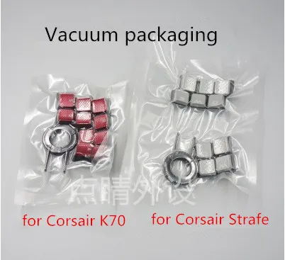 

10pcs/pack original game keycaps for K70 K65 K95 RGB STRAFE keycap optically-clear Non slip +1pc free keycap puller