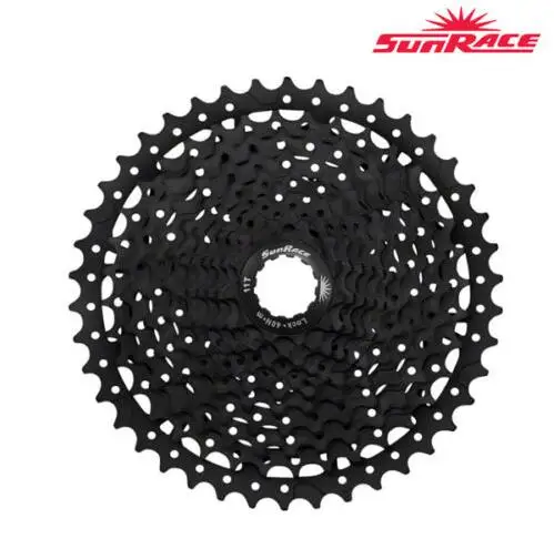 Sunracing CSMS8 11-40/42T 11-46T 11 Spd широкое соотношение горный велосипед mtb кассета M8000/M9000 XX1 X01 X1 GX, черный/шампань - Цвет: 40T Black