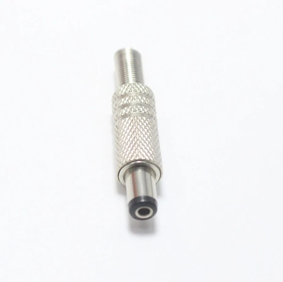 1 шт. 5,5*2,5 мм Разъем питания постоянного тока 5,5 мм* 2,5 мм Металлические штекеры 9 мм короткий Тип адаптера для od5мм кабеля