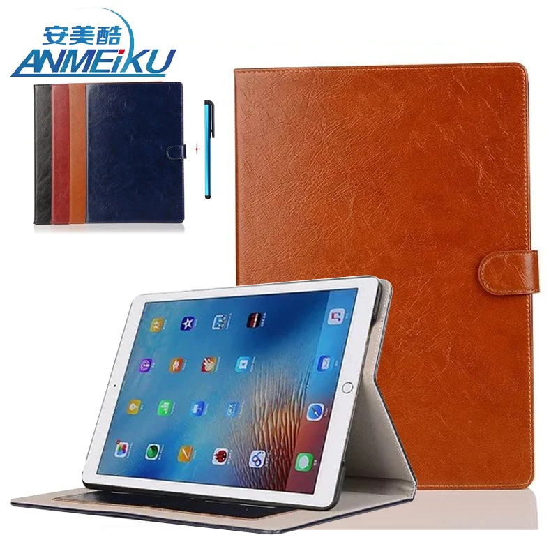

Fashion tablet leather case for iPad Pro 9.7 Case High quality luxury wallet flip with stand book case for iPad Pro 9.7 inch