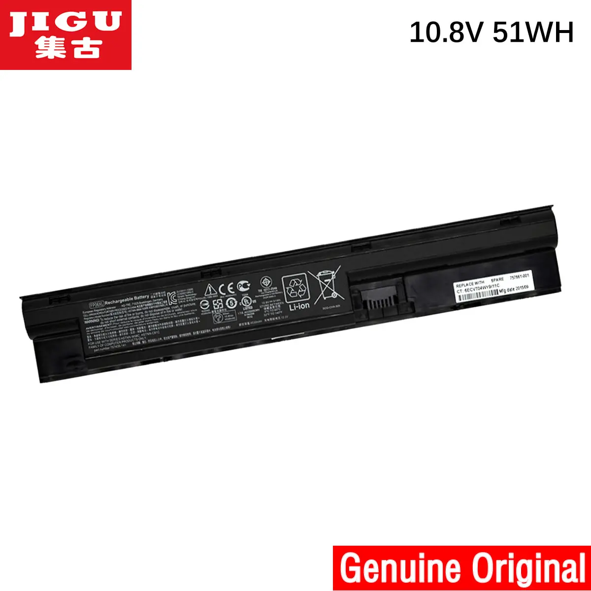 JIGU 707616 242 FP06 H6L26AA H6L26UT оригинальный ноутбук Батарея для HP 450 G0 440 G0|battery for hp|laptop battery