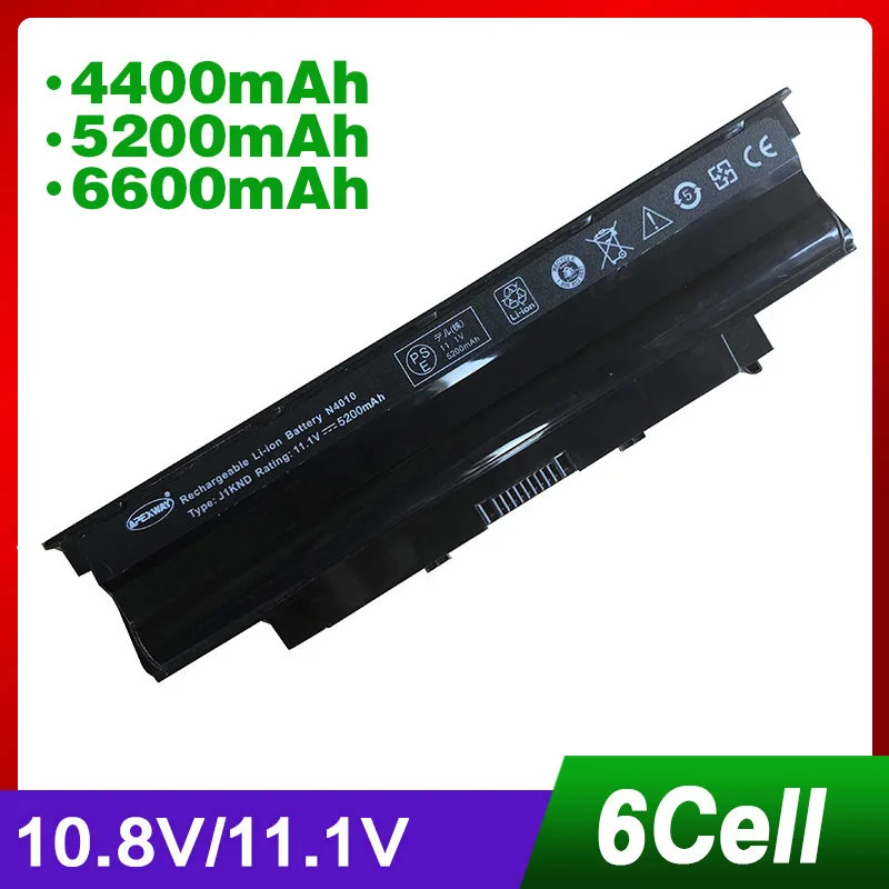

11.1v laptop battery for Dell Inspiron N5110 N3110 N4050 N5050 N7110 M4040 J1KND J4XDH Vostro 1450 1540 1550 3450 3550 3750