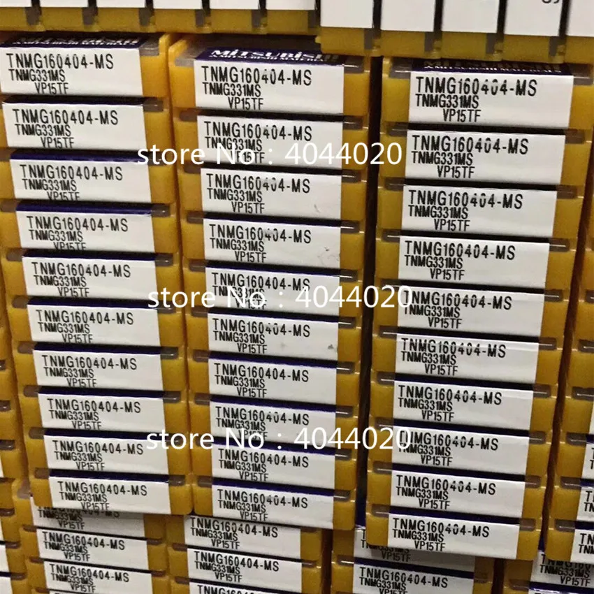 

TNMG160404-MA VP15TF New Original MITSUBISHI Carbide Inserts Turning Inserts Lathe Tools 10Pcs