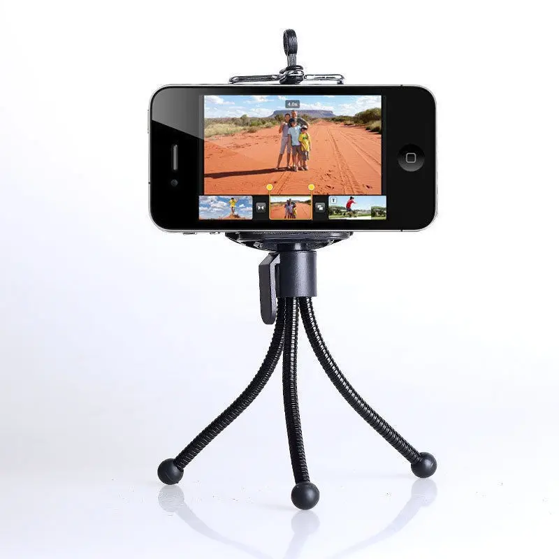 

Portable Mini Rotatable Stand Tripod Mount Holder for Apple iphone 6 plus for Samsung Galaxy S5 S4 S3 Note 2 4 3 Camera