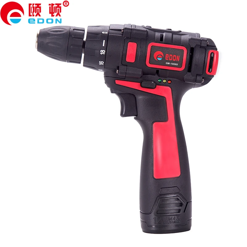 EDON 12V QM 1006S electrical Battery Impact Drill wall Concrete Cordless Rotary Hammer