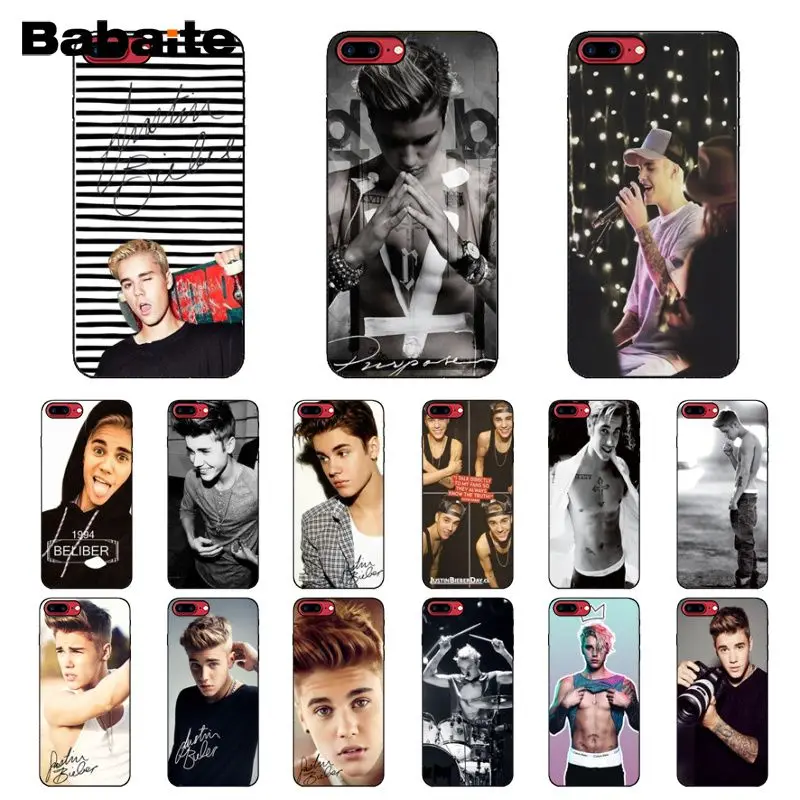 Силиконовый чехол для телефона Babaite Justin Bieber Purpose Super Star Apple iPhone 8 7 6 6S Plus X XS MAX 5 5S SE XR |