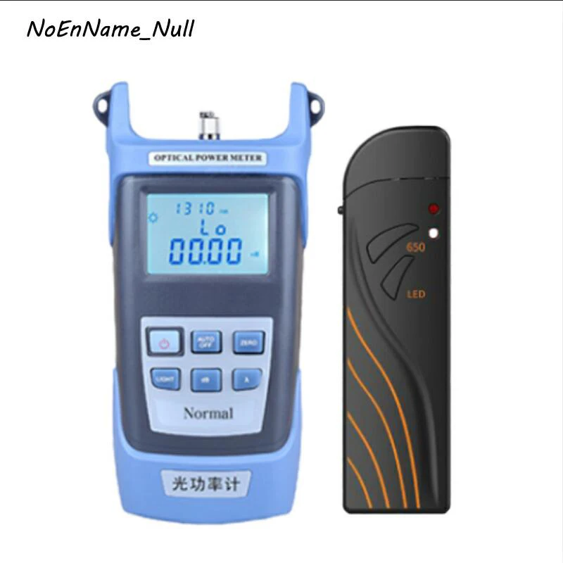

Portable Optical power meter OPM -70~+3dBm and 15km/20km/30km Visual fault locator Rechargeable VFL 2 in 1 FTTH Fiber optic tool