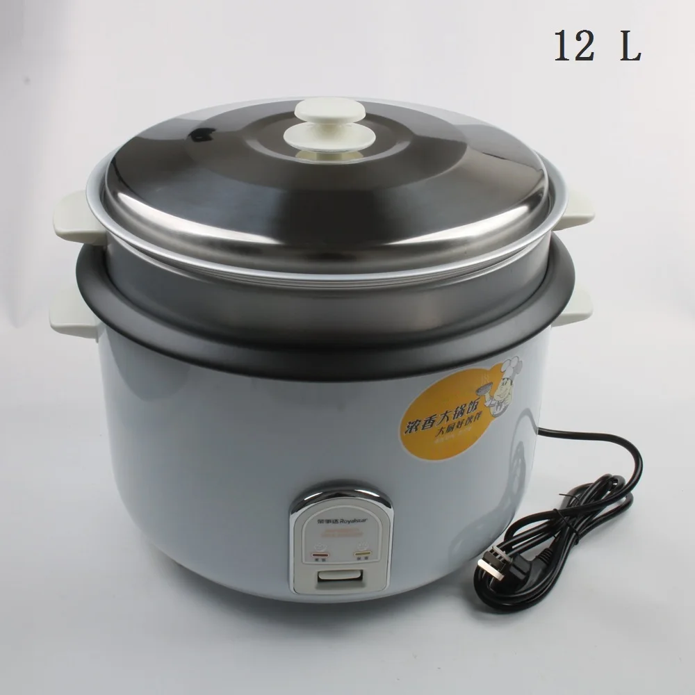 DMWD 12L Large Capacity Rice Cooker Electric Food Steamers Non stick Multifunctional Cooker For