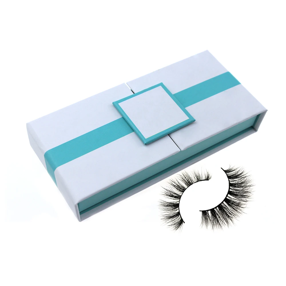 

CROWN LASHES 100 pairs natural eyelashes 3d mink lashes with custom box wholesale lashes custom eyelash packaging