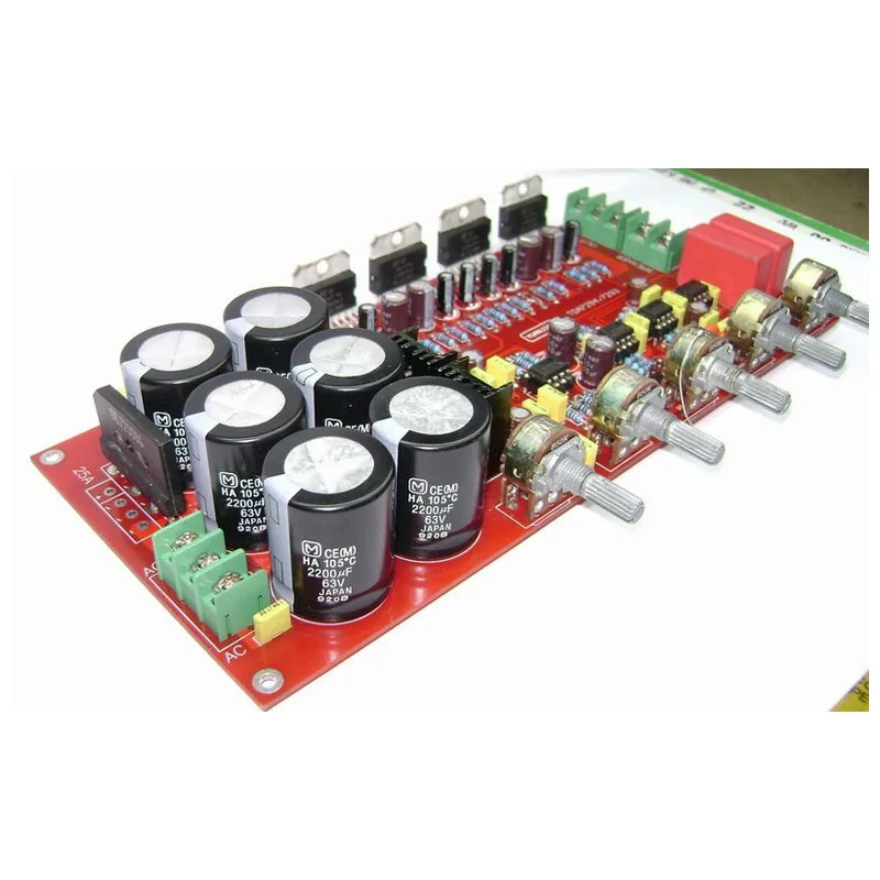 2 1 Плата усилителя мощности TDA7294 2X80W + 160W|subwoofer amplifier board|amplifier boardtda7294 2.1 |