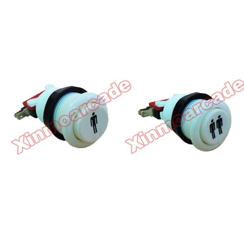 Arcade DIY KIT For Jamma MAME 2 players : 2 zero delay USB Encoders +16 HAPP Style push Buttons +2 HAPP style Joysticks