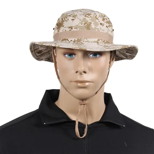 Тактический страйкбол камуфляж снайпера Boonie шляпы непальская Кепка военные армейские мужские американские военные аксессуары Пешие прогулки A-tacs FG - Цвет: SMSM M
