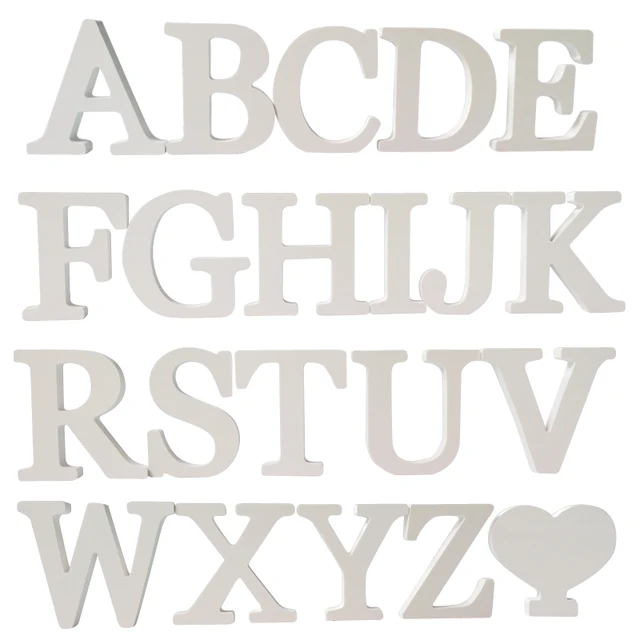 new diy stickers letter 3d english wedding love letters decorative