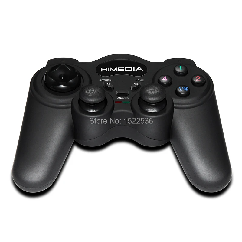 Wireless game handle, 2.4G, 4 shafts, 12 keys, HIMEDIA Redpower X1