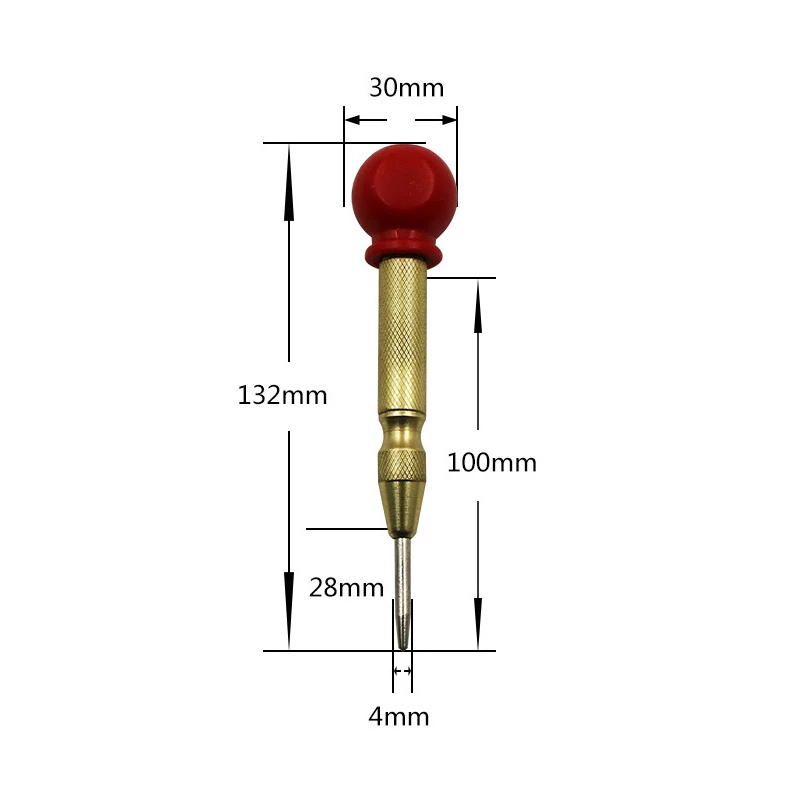 1Pc HSS Center Punch Stator punching Automatic Center Pin Punch Spring Loaded Marking Drilling Tool With Protective Sleeve 1Pc HSS Center Punch Stator punching Automatic Center Pin Punch Spring Loaded Marking Drilling Tool With Protective Sleeve