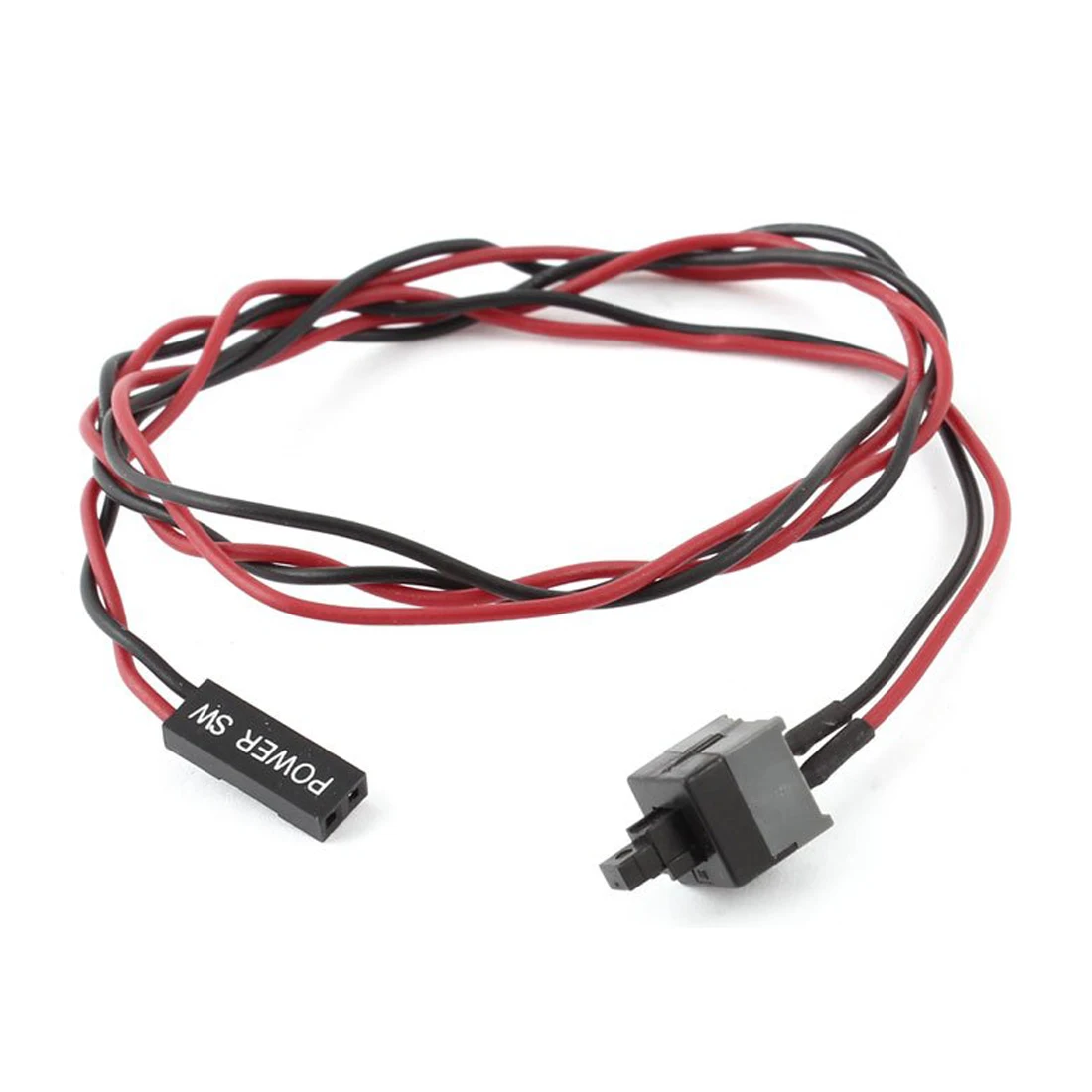 

2 pcs ATX Computer Case Power Supply Reset Switch Cable Cord
