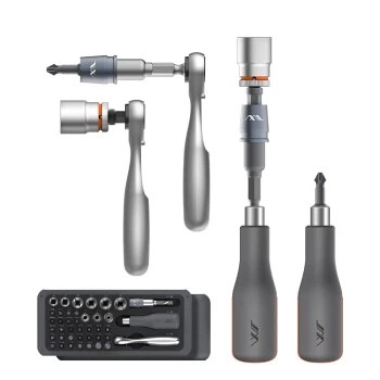 US $23.99 New Version Jimi 41 In 1 Screwdriver S2 Magnetic Bits Ratchet Wrench Screwdrivers Kit Diy Household Repair Tool