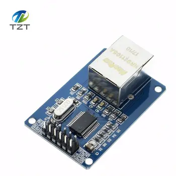 

1PCS ENC28J60 LAN Ethernet Network Board Module for Arduino 25MHZ Crystal AVR 51 LPC STM32 3.3V