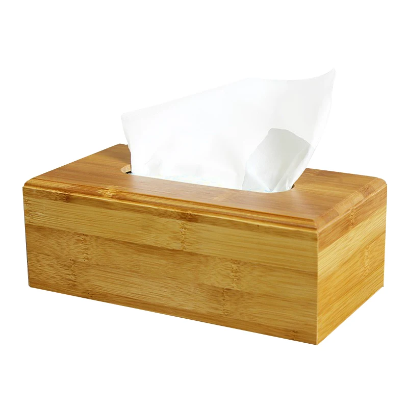 

Fashion simple paper towel storage box Wooden Drawer Box home Kitchen car Bar Restaurant Table Decoration Accessories Supplies
