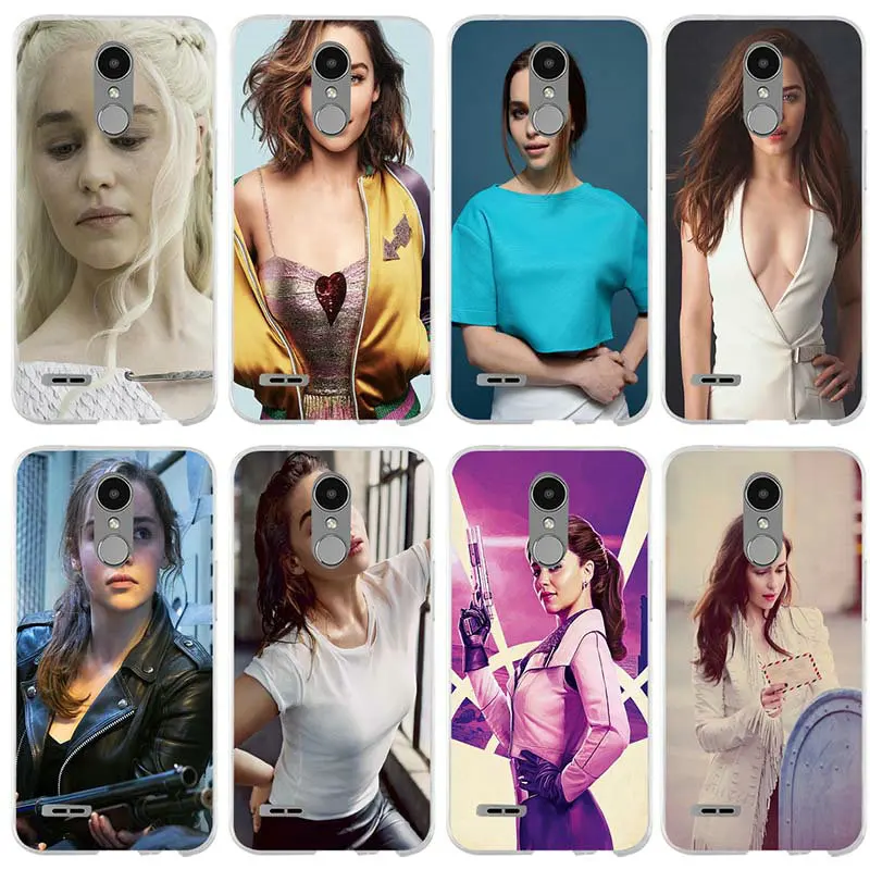 

Emilia Clarke Soft TPU Mobile Phone Accessories for LG G2 G3 Mini G4 G5 G6 K4 K7 K8 K10 2017 Nexus 5 5X V10 V20 V30 Bag