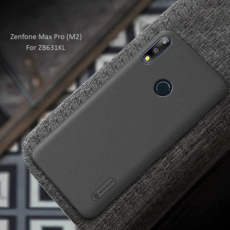 Nillkin Чехол матовый для Asus Zenfone Max Pro M2 ZB631KL жесткий Пластик задняя крышка
