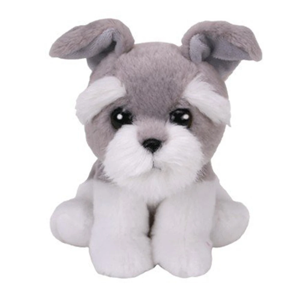 Buy Pyoopeo Ty Beanie Babies 6" 15cm Harper Grey Schnauzer Plush Regular