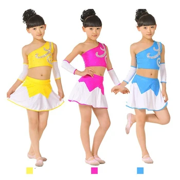 

Fashion Girl Boy Leotards Toddler Girl Gymnastics Dance Dress Children Latin Dance Dress Performance Wear Unisex dancing Outfit