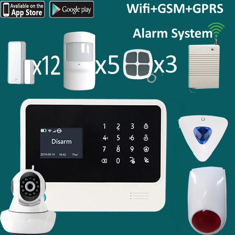 Wireless IP cameras alarm system gsm security system G90B Plus wifi alarm system with IP camera double secure home Wireless IP cameras alarm system gsm security system G90B Plus wifi alarm system with IP camera double secure home