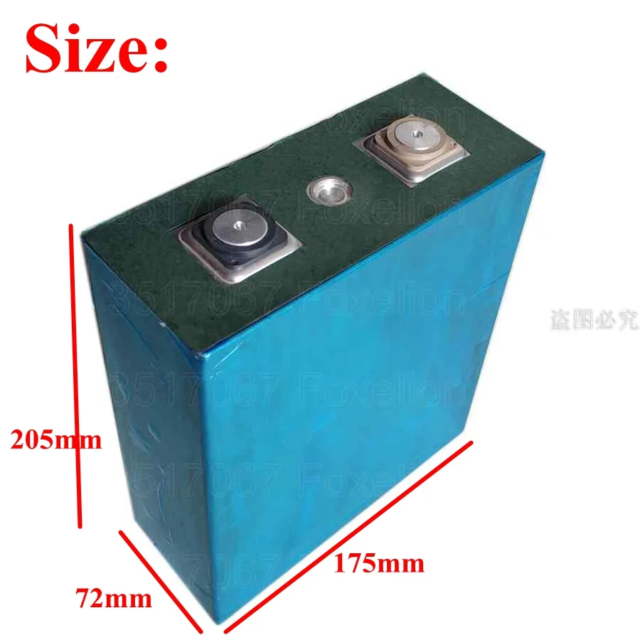 4 шт. 3 2 v 300Ah Lifepo4 аккумуляторная батарея глубокого цикла 300a 200a для электромобиля UPS