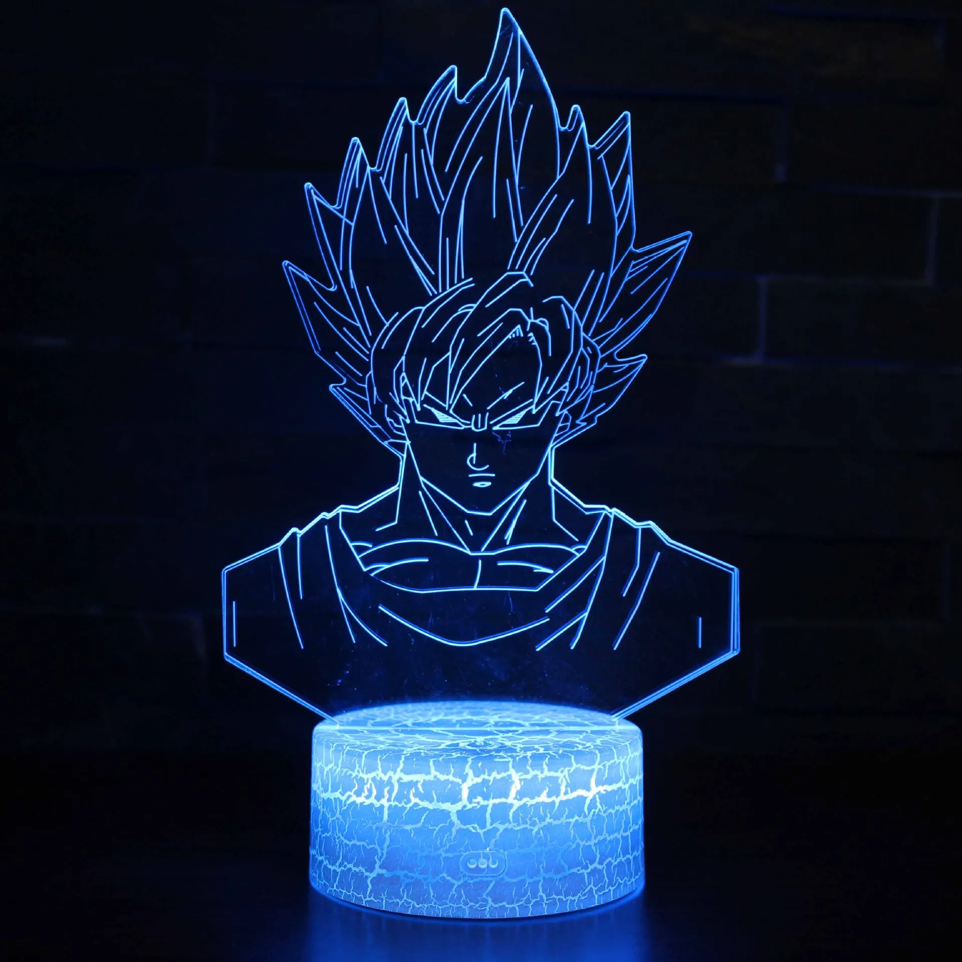 

Seven Dragon Ball Table Lamp Colorful Vision Stereo Led 3d Lamp Colorful Gradient Acrylic Remote Control Night Light
