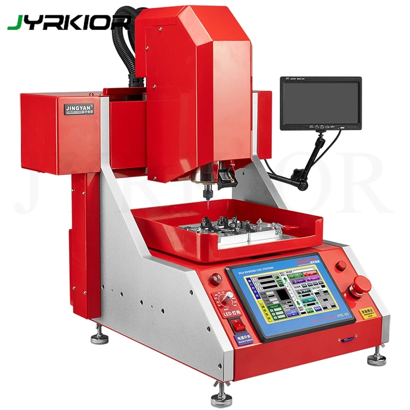 

JY02 220V Smart IC Grinding Machine Grinding Removing Tool With Display For iPhone Phone Mainboard PCB BGA Board Maintenance