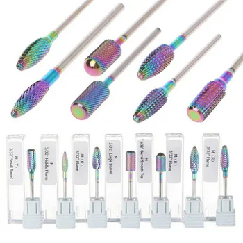 

Pro 3/32 Shank Ceramic Carbide Nail Drill Bit Rotary File Manicure Pedicure Tool