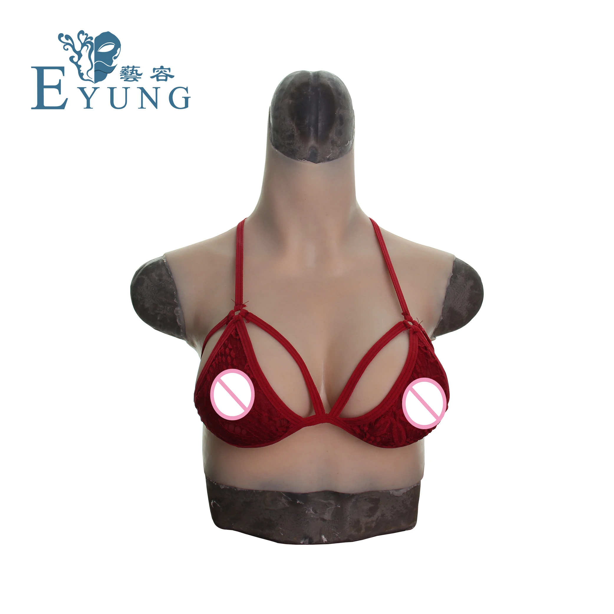 

Eyung Silicone Breast Forms Realistic Fake Boobs Tits Enhancer Crossdresser Drag Queen Shemale Transgender Cross Dressing Fake B