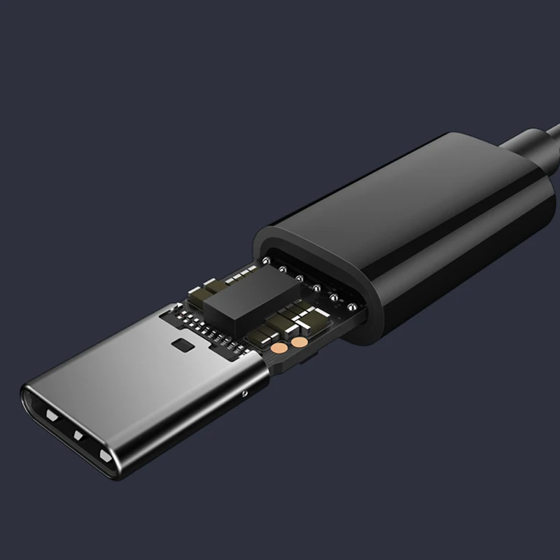 Xiao mi наушники гибридные DC половинные наушники-вкладыши usb type-C MEMS mi crophone проводное управление двойной драйвер гарнитура для mi 9 8 SE A1 6