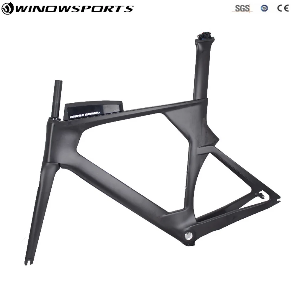 Cheap Time Triathlon/Time Trail Bike carbon TT Bike Bicycle Carbon Frame Full Carbon Road Size 49/52/54/56CM Complete Bike frameset 5