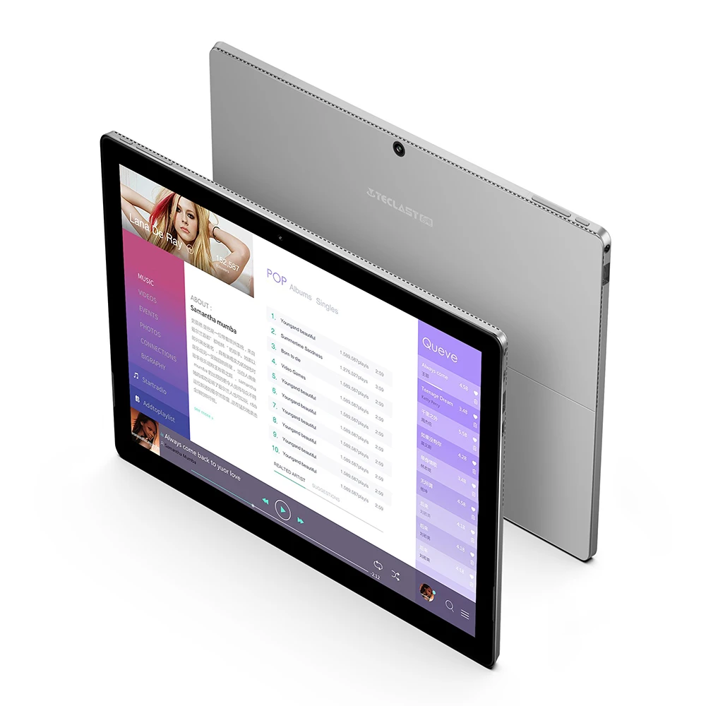 Teclast X6 Pro 2 в 1 планшетный ПК сенсорная панель 3K 12 6 дюймов Windows 10 Core двухъядерный ГГц