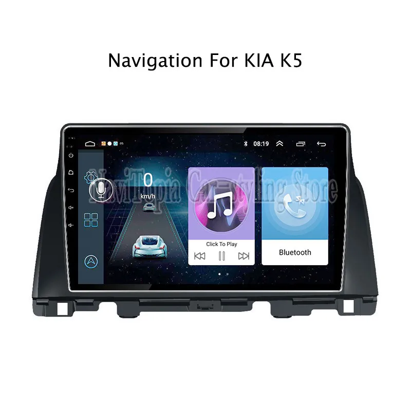 9 дюймов Android 9,0 автомагнитола gps навигация Мультимедиа Стерео dvd-плеер для Kia K5/Optima